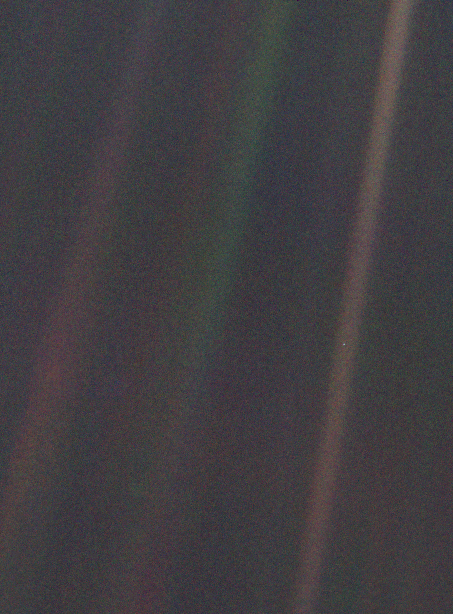 Pale Blue Dot - original image